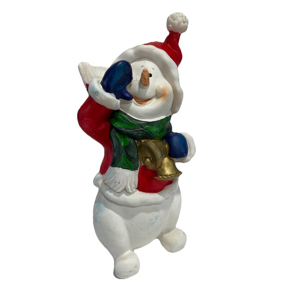 Vintage Snowman Santa Christmas/Holiday Decoration 6.5 inches x 2 inches - Picture 3 of 4
